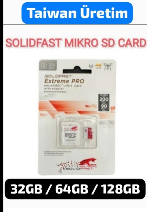 Hafıza Kartları / SOLIDFAST Hafıza Kartları